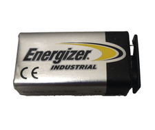Image of Genuine Energizer 6LR61 Industrial Battery 9V Alkaline Battery