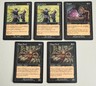 5x Black - MTG -Prophecy- ©2000 M/NM Greel's Caress, Despoil, Plague Fiend