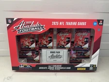 NEW 2025 Panini Absolute Football Trading Card Bundle Box FAST SHIP