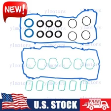 Valve Cover Gasket Set - Compatible with 3.6L V6 Dodge Journey, Durango, Aven...
