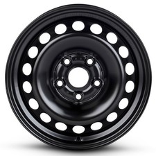 Genuine OEM Wheel For 2006-2016 Volkswagen Jetta 15 Inch Black Steel Rim