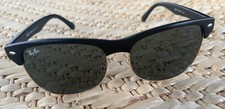 Ray-Ban RB 4175 Clubmaster Style Sunglasses Matte Black Frame Authentic