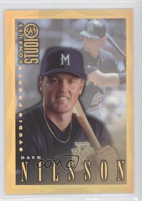 1998 Donruss Studio Studio Proofs Gold 94/300 Dave Nilsson #151 9bp