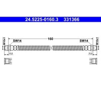 Bremsschlauch ATE 24.5225-0160.3 FüR VW Transporter T4