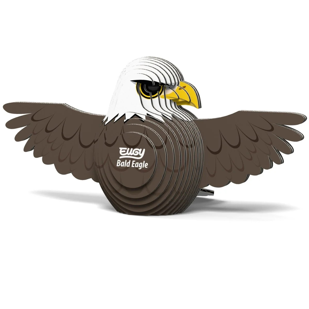 EUGY Bald Eagle 3D Model Kit Educational STEM Toy Bird Gift Age 6+ - Image 2