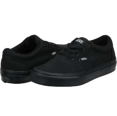 Nuove scarpe da skate Vans Doheny per ragazzi taglia 5 giovani nere
