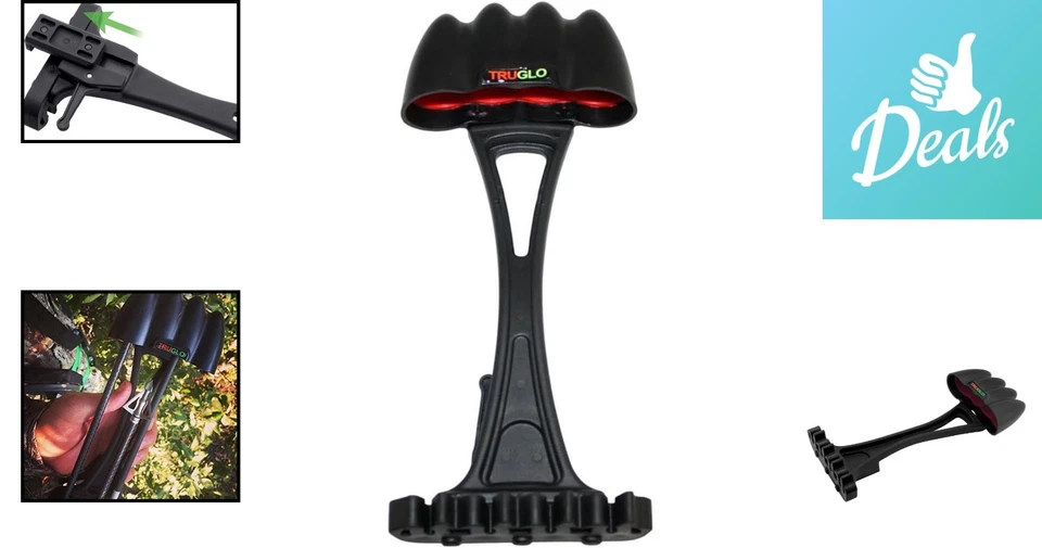 Ultra-Light TUFF-LOC 4-Arrow Bow Quiver - Vibration-Absorbing Design for Hunters - Image 2 of 4