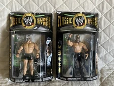 Jakks WWE Classic Superstars Road Warriors Hawk & Animal Series 9 Figures READ