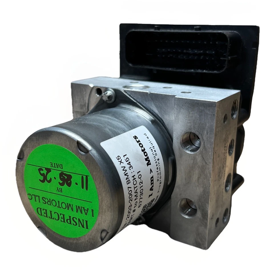 Восстановленный модуль тормозного насоса ABS 2003 - 2007 BMW X5 | 3451 6773012-01 - Изображение 3 из 4