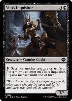 Vito's Inquisitor - NM C : The Lost Caverns of Ixalan