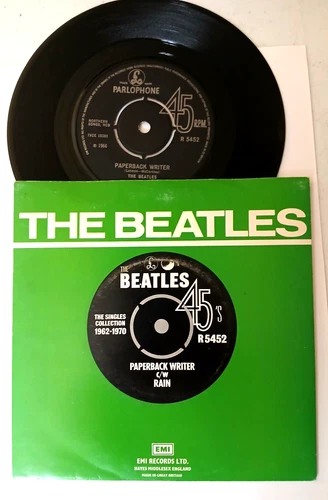 VINYL RARE 45 RPM The Beatles Paperback Writer 7" Vinyl UK 1976 "SPECIAL DEAL"