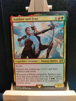 Balthier und Fran - Final Fantasy - Rare - NM (siehe Bilder) MTG