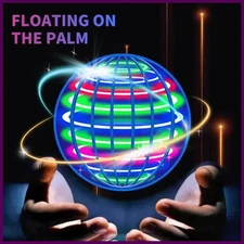 Spinning Ball Black Technology Flying Ball Magic LED Light Spinning Ball