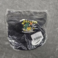 J Balvin Hat Cap Snap Back Black Cancun Tour Embroidered Cactus Face Mens Music