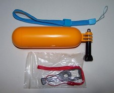 Yellow FLOATING Hand Grip Handle Mount Float for GoPro Hero Cameras Wrist Band