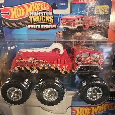 Hotwheels Monster Trucke Big Rigs Treasure Hunt  6 Wheeler