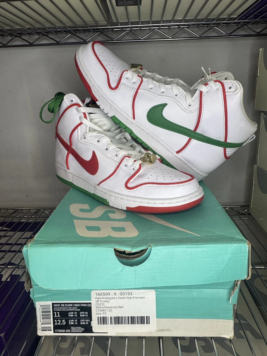 Nike Paul Rodriguez x Dunk Premium SB High Boxing | eBay