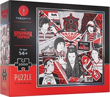 Stranger Things Jigsaw Puzzle - 1,000 Piece Jigsaw Puzzle - Officially Licens...
