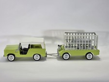 Nylint Ford Bronco Safari Hunt Truck Detachable Trailer 1960's