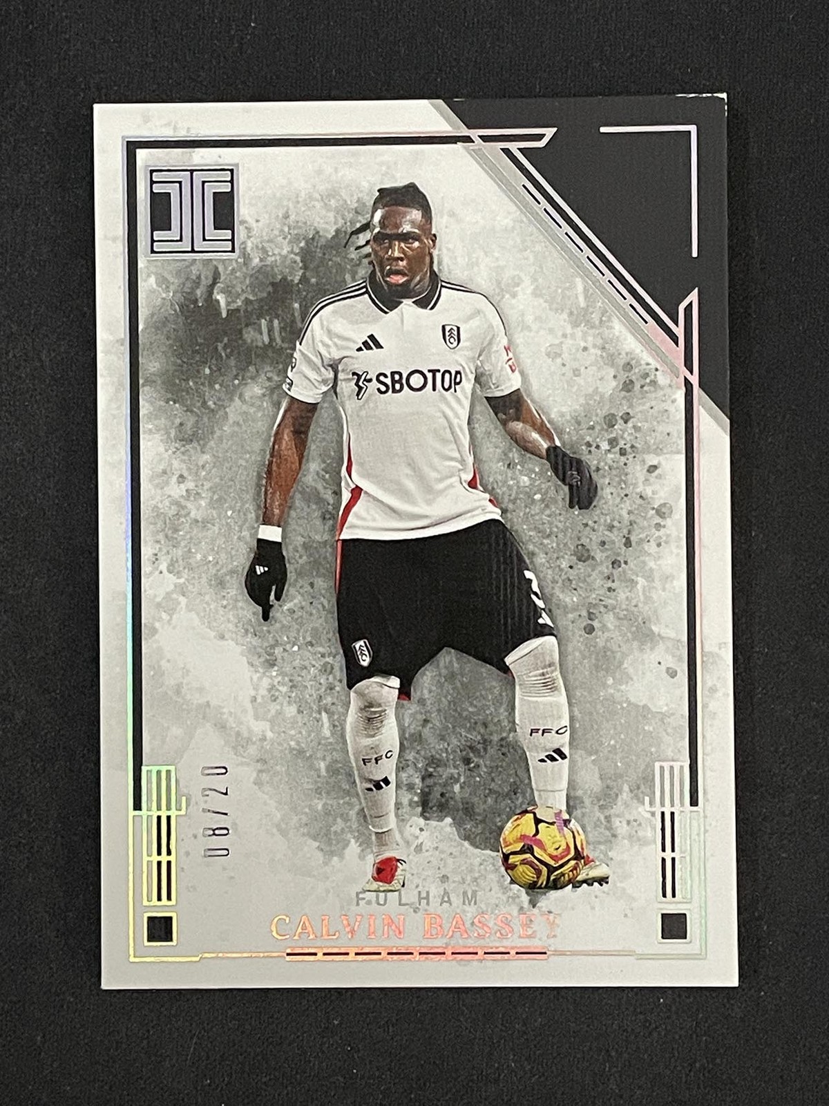 Carte Bernardo Silva 2024-25 – Panini Impeccable EPL Matériaux Illustres 34/49 #IL-BS
