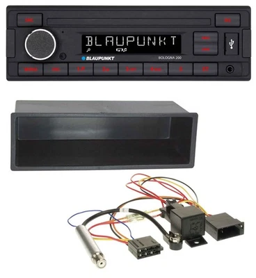 Blaupunkt MP3 AUX USB 1DIN Autoradio für VW Polo T4 Passat Golf (98-04) - Bild 1 von 4