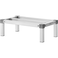 Rustproof 24x14x8 Aluminum Storage Rack 1000lb Weight Capacity