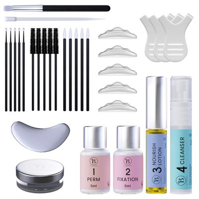 Lash Lift Kit, Beginner/Professional Lash Lamination Kit, Safe & Effective Ey...