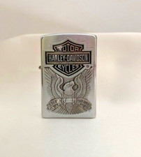 Zippo Harley Davidson Made in the USA Eagle & Shield Lighter - New & Sealed