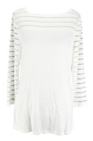 Inc International Concepts Size Xl Us Women's T-shirt White Rayon - on sale Inc International Concepts Size Xl Us Women's T-shirt White Rayon - on sale