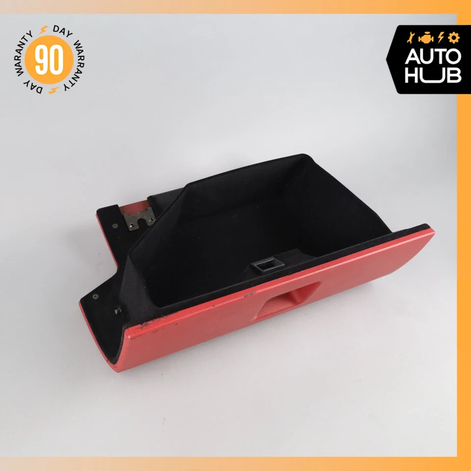 97-04 Mercedes R170 SLK32 AMG SLK230 Dashboard Glove Box Glovebox Red OEM 77k - Image 2 of 4