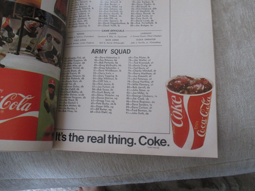 Army vs Navy NCAA Football Game Program November 1971 - Picture 8 of 12