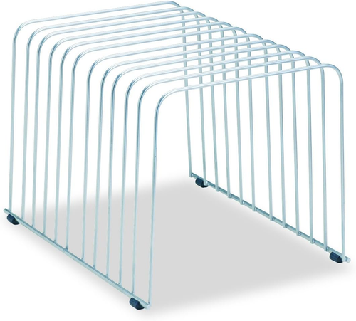 Fellowes 72012 Desktop Organizer, 11 Sections, 9" X 11.375" X 8", Wire, Silver - Picture 12 of 12