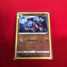 Lycanroc 074/159 REVERSE HOLO Rare Crown Zenith Pokémon Card TCG NM/M