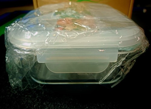 Carlsberg Lunch Box Food Storage Glass New suitable for Microwave Oven - Picture 7 of 10