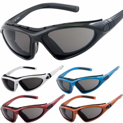 WYND Blocker POLARIZED Sunglasses Sports Motorcycle Running Driving Glasses
