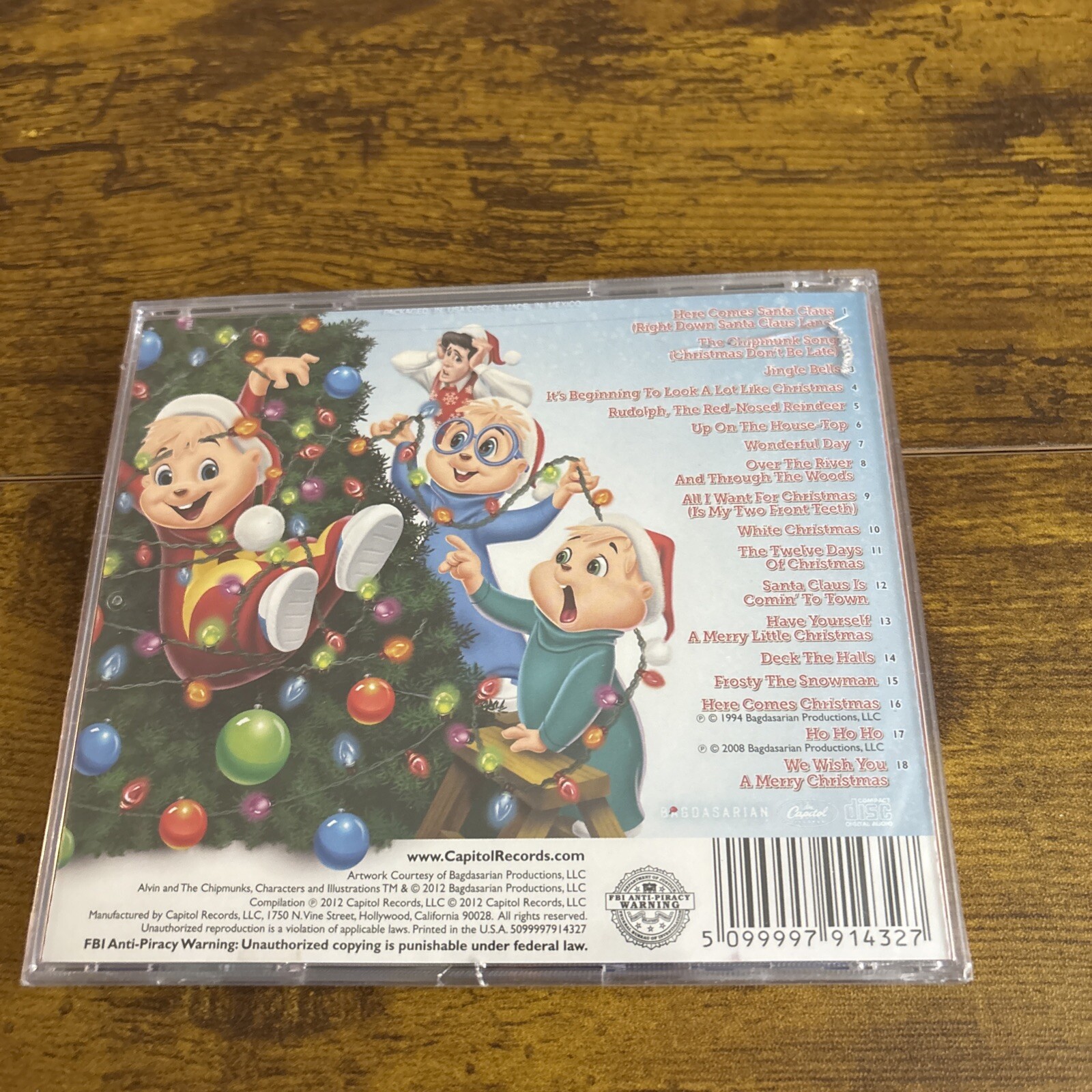 Chipmunks Christmas by Alvin & the Chipmunks (CD, 2012) NEW SEALED ...
