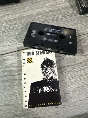 Rod Stewart Downtown Train  Cassette Single