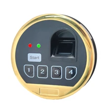 Fingerprint Safe Lock Biometric Keypad Lock Swingbolt Lock With 2 Master Keys