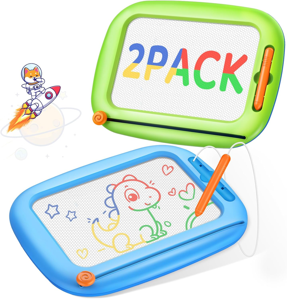 Toddler Toys Age 12 & 23 Boys Girls, 2 Packs Drawing Board