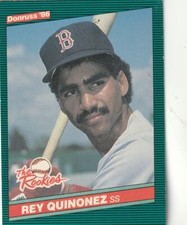 FREE SHIPPING-NRMINT-1986 Donruss The Rookies #48 Rey Quinonez Boston Red Sox