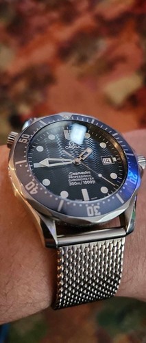 Omega Seamaster Diver 300m Steel Blue 41mm Automatic Men’s Watch