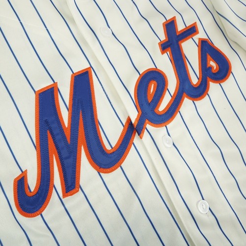 Jose Iglesias New York Mets Men's Alternate Ivory Jersey w/ Team Patch - Picture 3 of 5