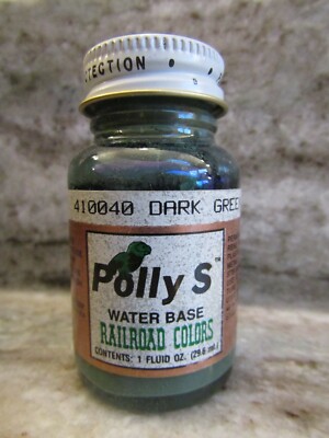 FLOQUIL POLLY S SCALE RAILROAD MODEL PAINT 1oz 1 oz - DARK GREEN