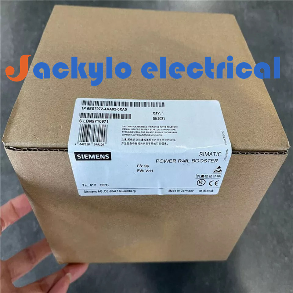 1PC Siemens 6ES7972-4AA02-0XA0 6ES7 972-4AA02-0XA0 New In Box Expedited Shipping