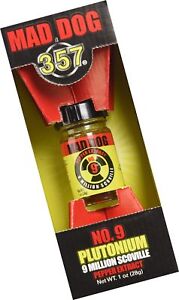 Mad Dog 357 No 9 Plutonium 9 Million Scoville Pepper Extract 1oz Ebay