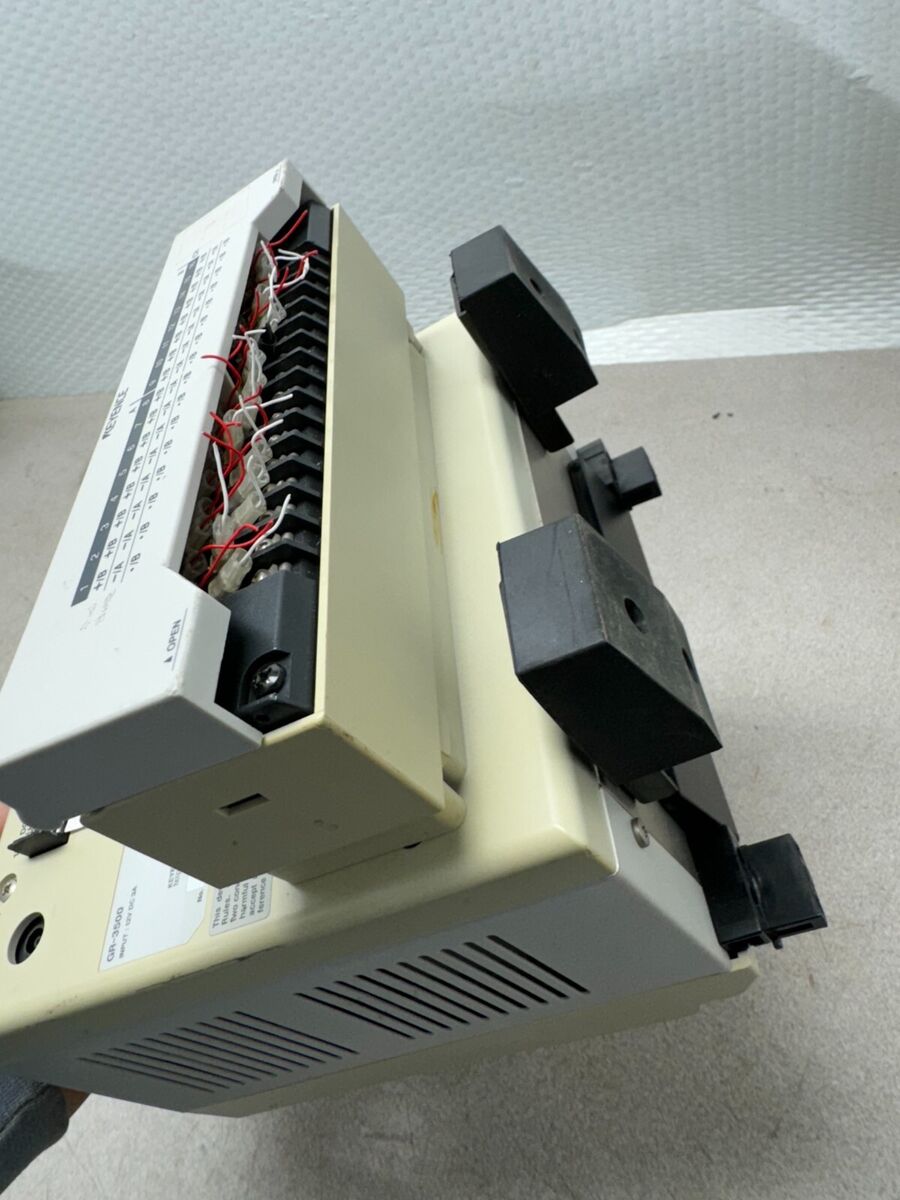 USED KEYENCE GR-3500 TEMPERATURE PROFILER | eBay USED KEYENCE GR-3500 TEMPERATURE PROFILER | eBay