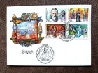 1994 postal stationery Russia FDC, N.Rimsky-Korsakov composer, opera scenes