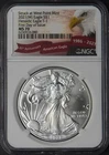 2021-(W) T-1 American Silver Eagle NGC MS70 FDOI 35th Label - ✪COINGIANTS✪