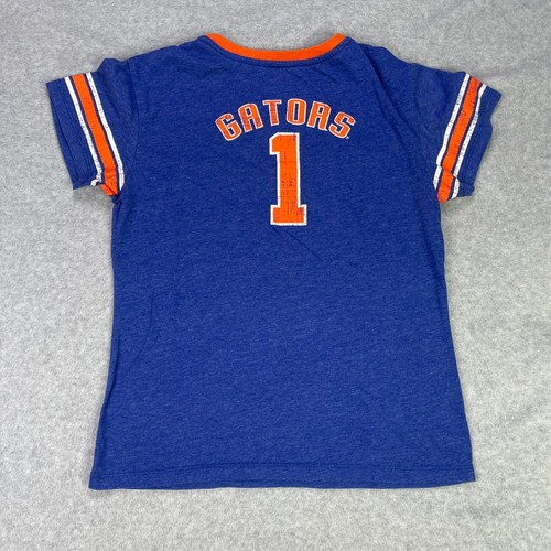 Colosseum Florida Gators T-Shirt Boys XL Cotton Blend NCAA Football - Picture 2 of 6