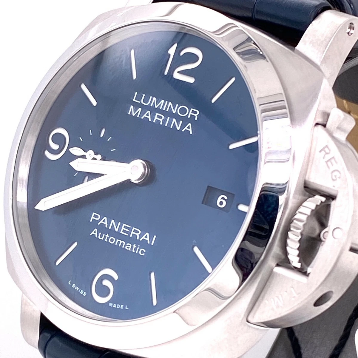 Pam blue dial sale